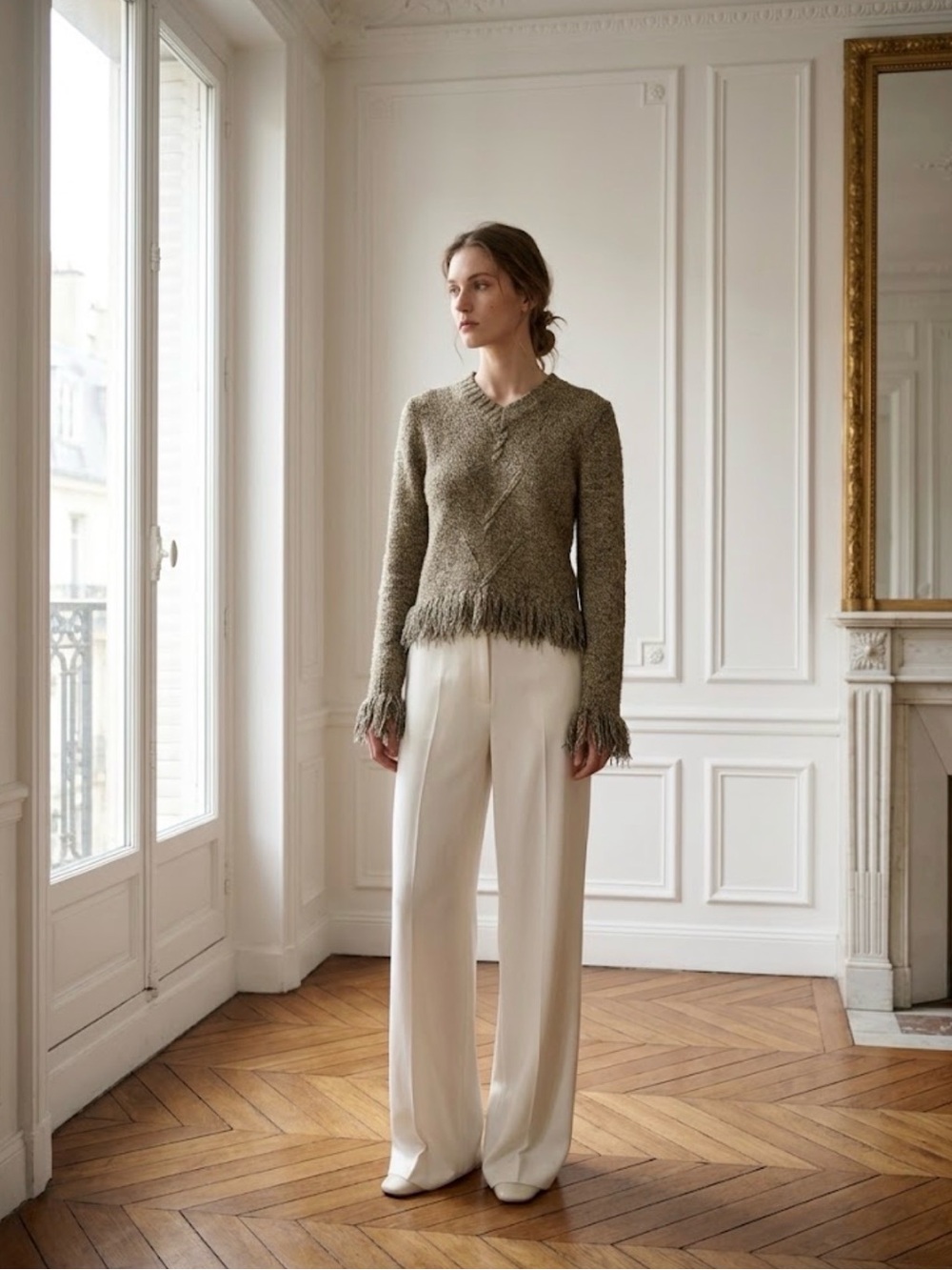 Seventy The Great Outwear Fringe Sweater